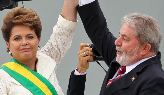 Dilma e Lula = posse